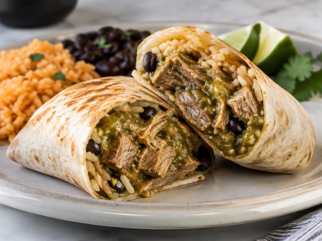 Burrito de chile verde