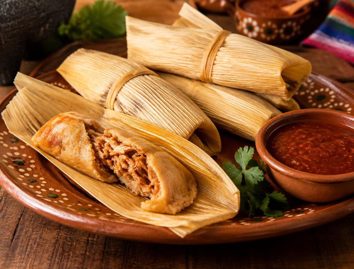 Tamales de la casa